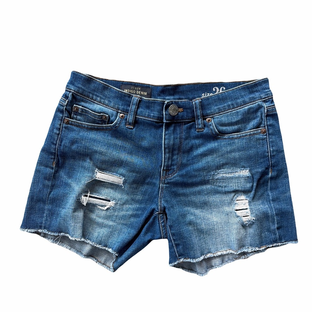 J. Crew Classic Blue Jean Shorts